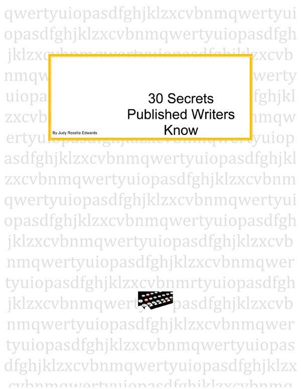 30 Secrets Published Authors Know