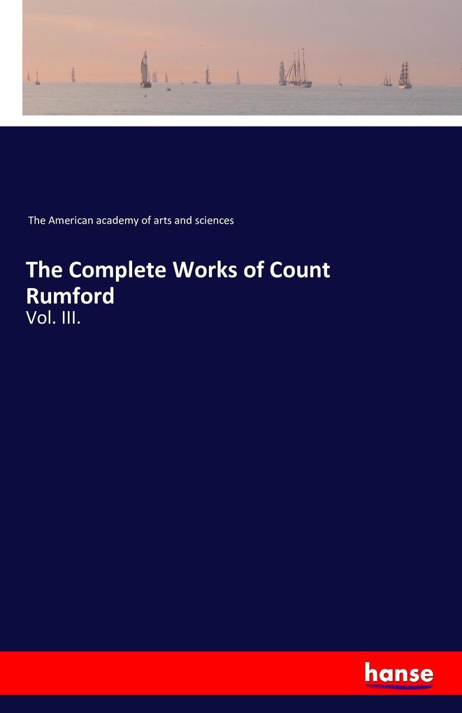 The Complete Works of Count Rumford