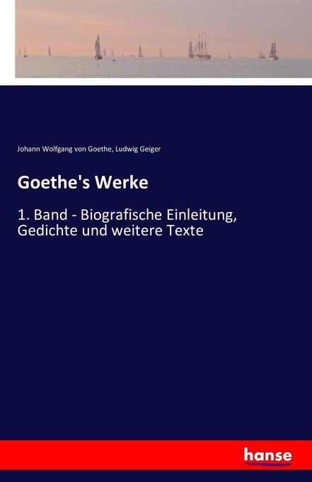 Goethe's Werke