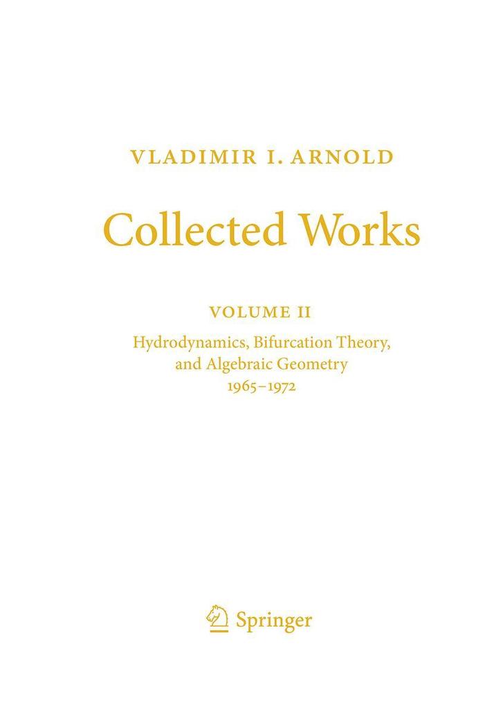 Vladimir I. Arnold - Collected Works