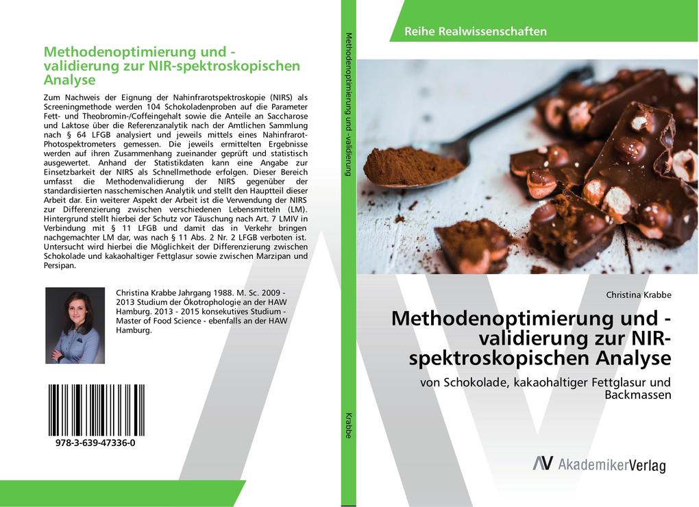 Methodenoptimierung und -validierung zur NIR-spektroskopischen Analyse