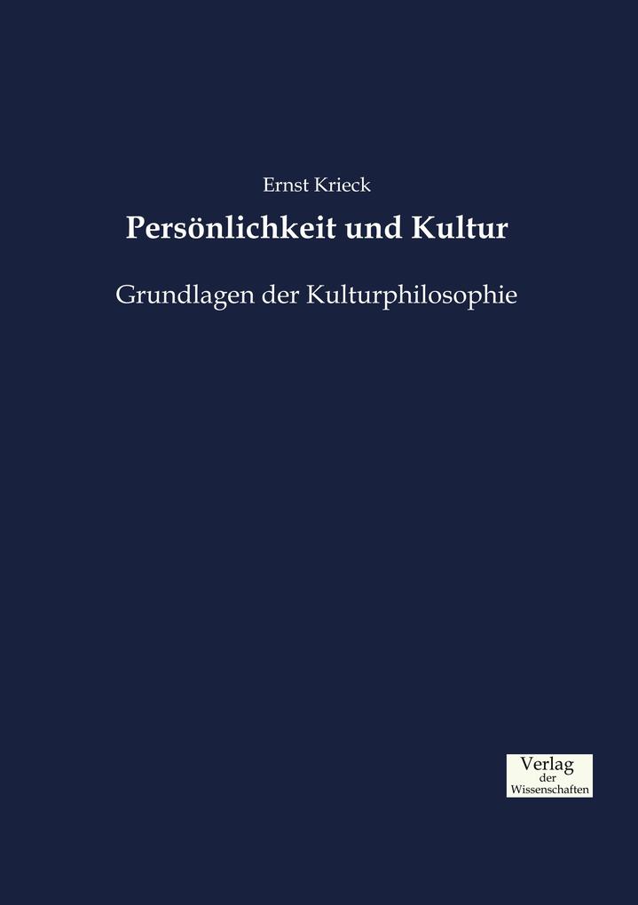 Persönlichkeit und Kultur