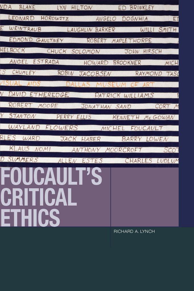 Foucault‘s Critical Ethics