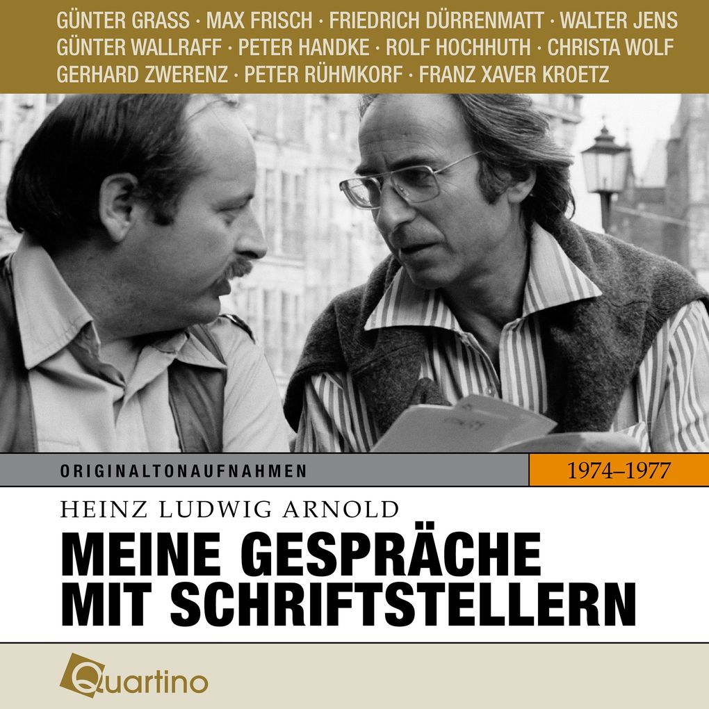 Meine Gespräche mit Schriftstellern 1974 - 1977