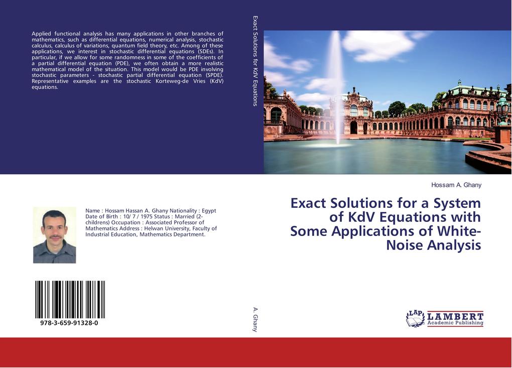 Exact Solutions for a System of KdV Equations with Some Applications of White-Noise Analysis