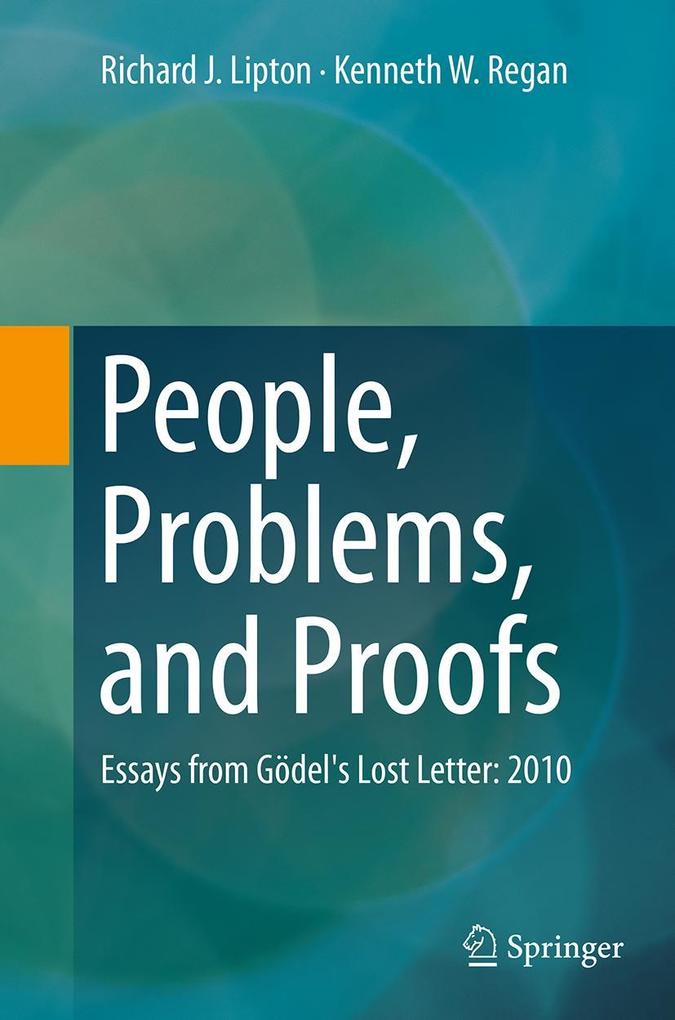 People Problems and Proofs