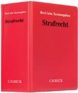 Strafrecht (ohne Fortsetzungsnotierung). Inkl. 58. Ergänzungslieferung