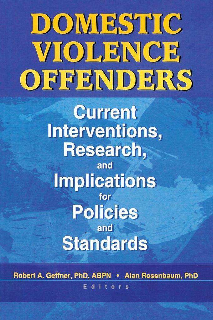 Domestic Violence Offenders