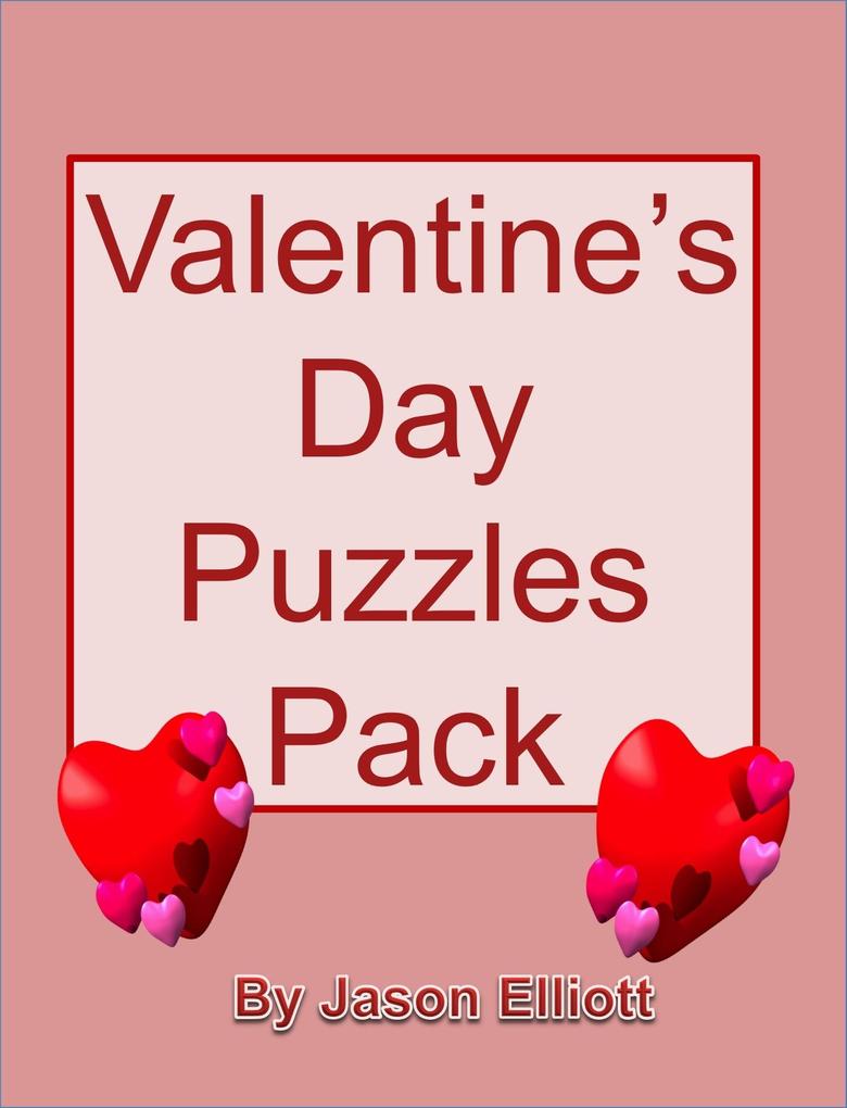 Valentine‘s Day Fun Puzzles Pack