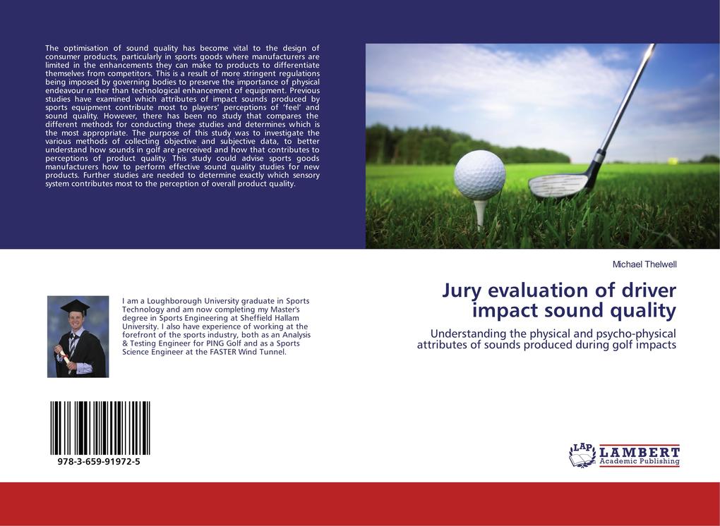 Jury evaluation of driver impact sound quality