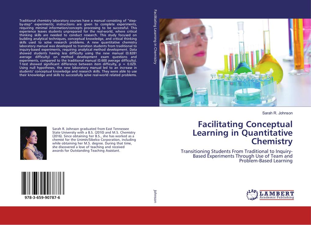 Facilitating Conceptual Learning in Quantitative Chemistry