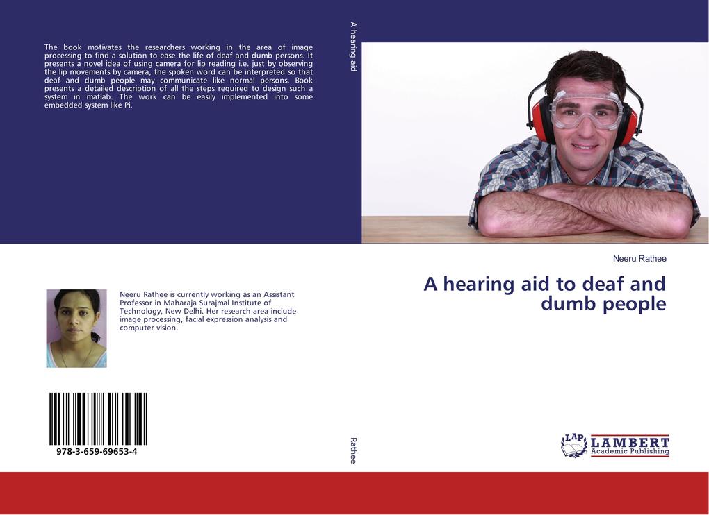 A hearing aid to deaf and dumb people
