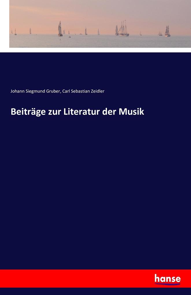 Image of Beiträge zur Literatur der Musik