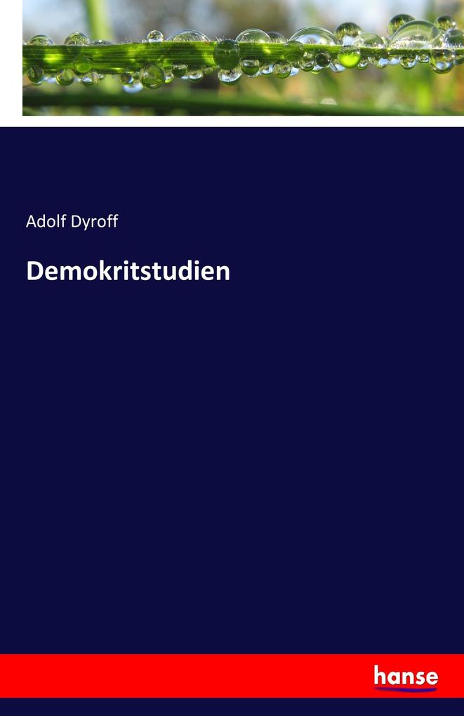 Demokritstudien