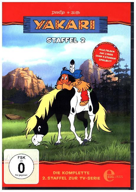Image of DVD Yakari - 2 Staffelbox (Staffel 2, 2 DVDs) Hörbuch