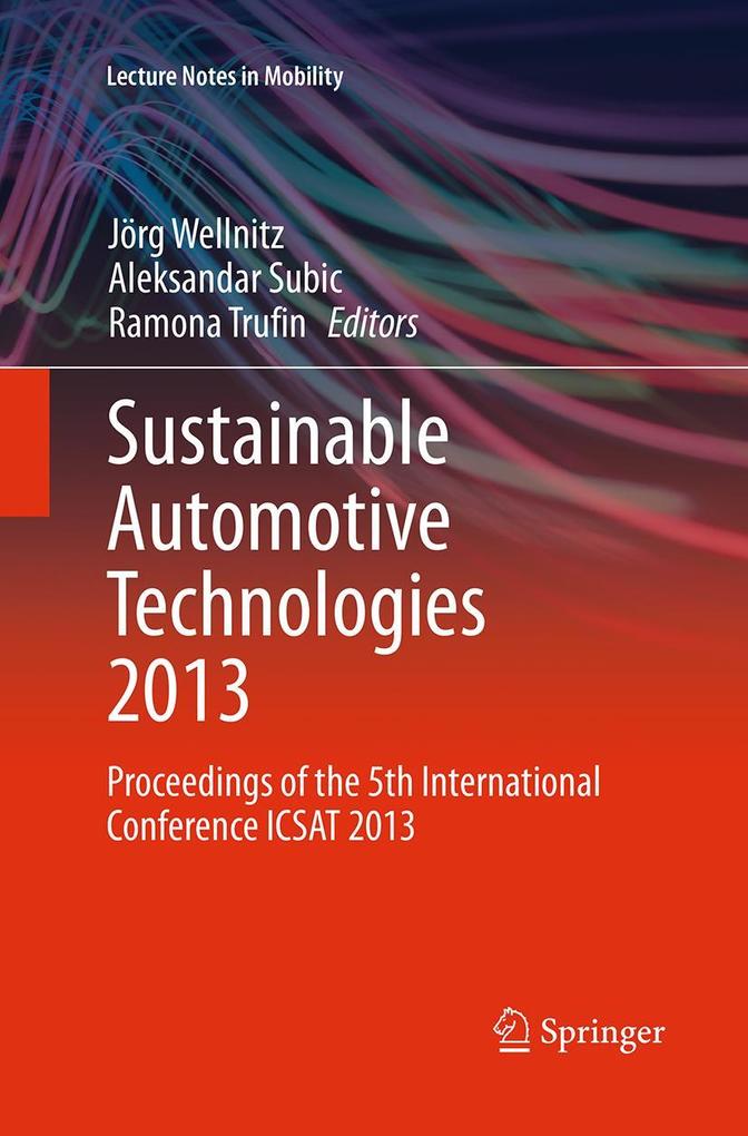 Sustainable Automotive Technologies 2013