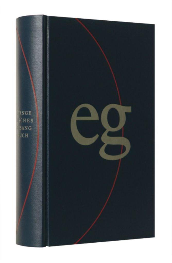 Evangelisches Gesangbuch (EG 26) - Großdruckausgabe Kunstleder blau
