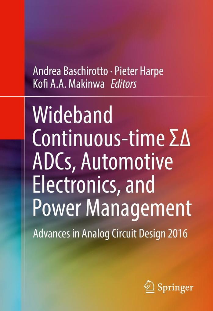 Wideband Continuous-time S ADCs Automotive Electronics and Power Management