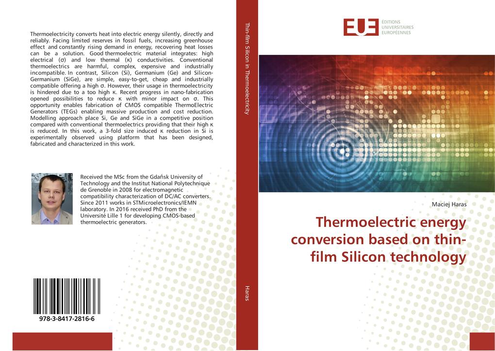 Thermoelectric energy conversion based on thin-film Silicon technology