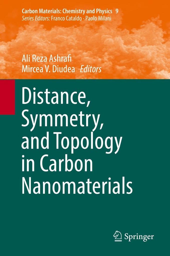 Distance Symmetry and Topology in Carbon Nanomaterials