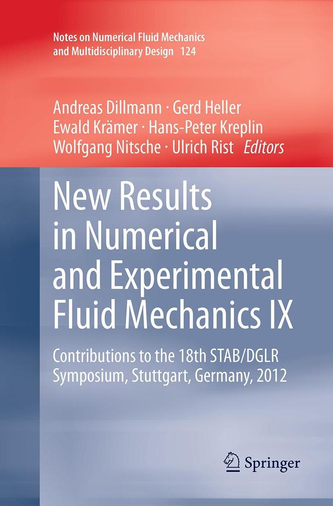 New Results in Numerical and Experimental Fluid Mechanics IX