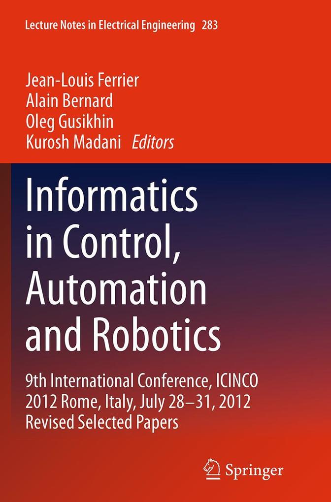 Informatics in Control Automation and Robotics