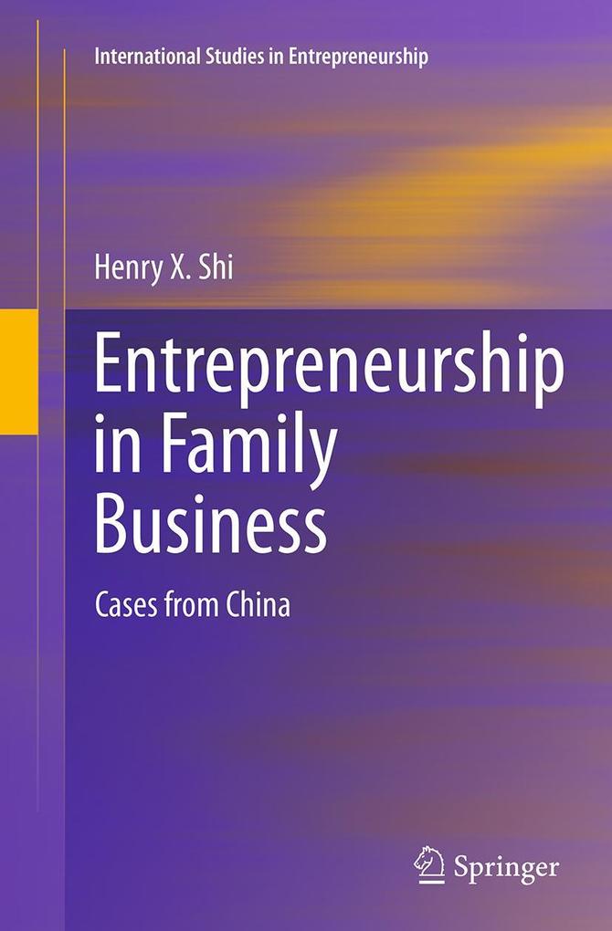Entrepreneurship in Family Business
