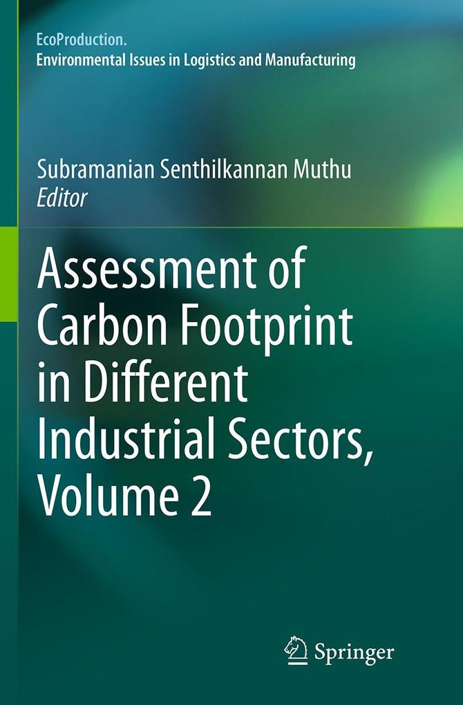 Assessment of Carbon Footprint in Different Industrial Sectors Volume 2