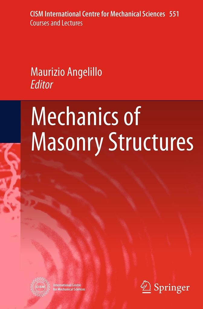 Mechanics of Masonry Structures