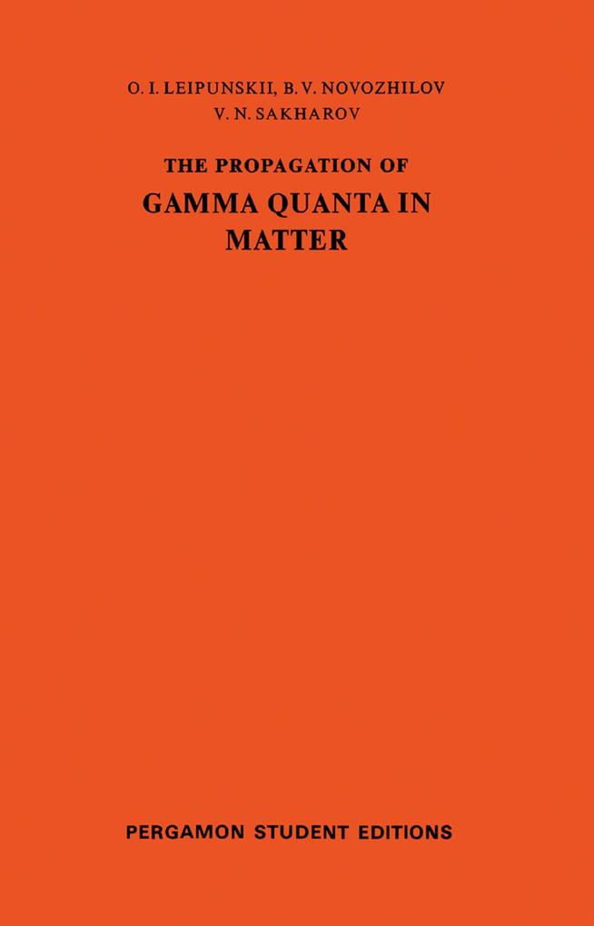 The Propagation of Gamma Quanta in Matter