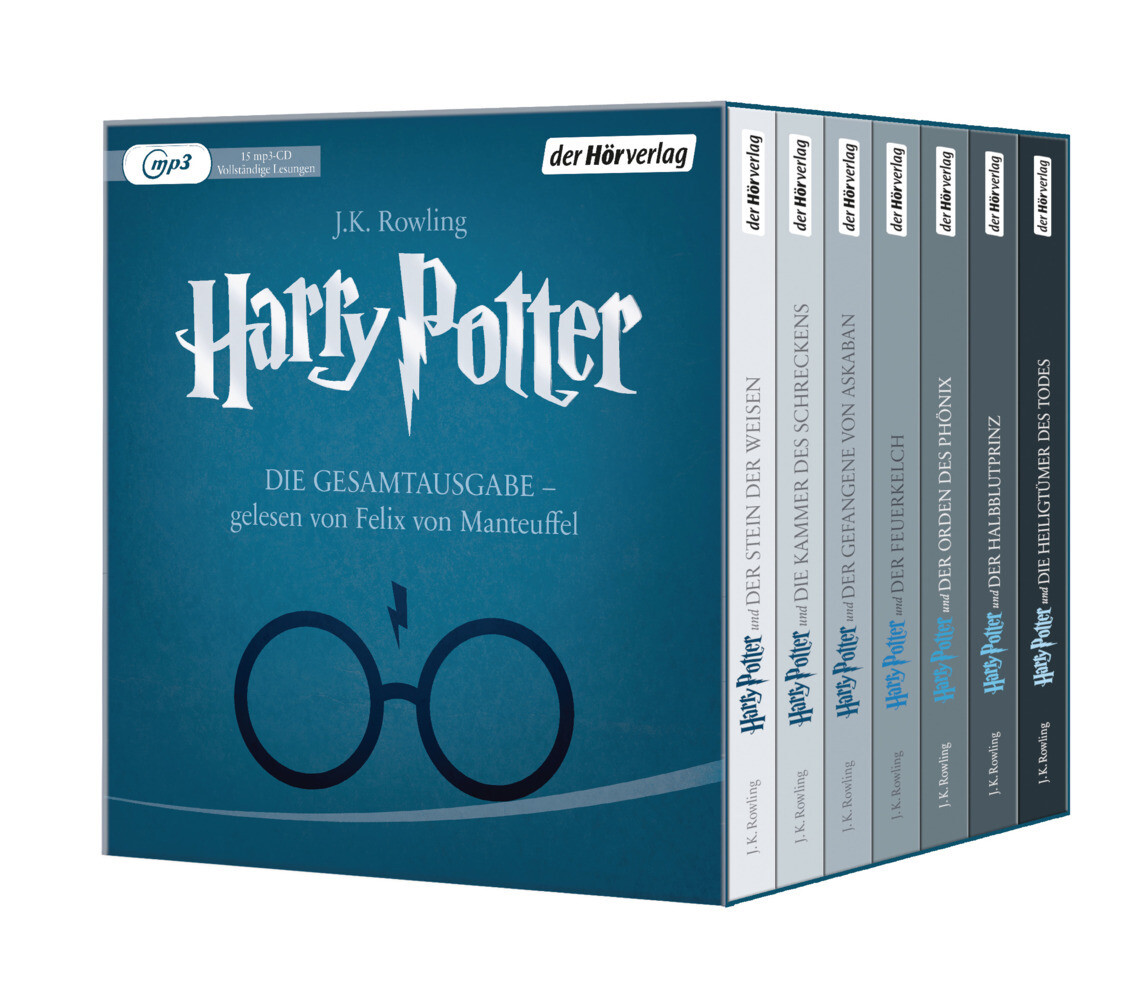 Image of Harry Potter - Die Gesamtausgabe - gelesen von Felix von Manteuffel