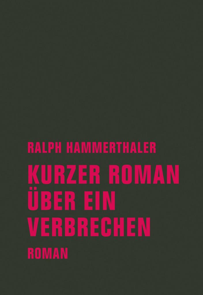 Kurzer Roman über ein Verbrechen