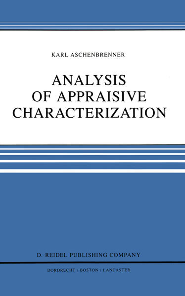 Analysis of Appraisive Characterization - L. Aschenbrenner