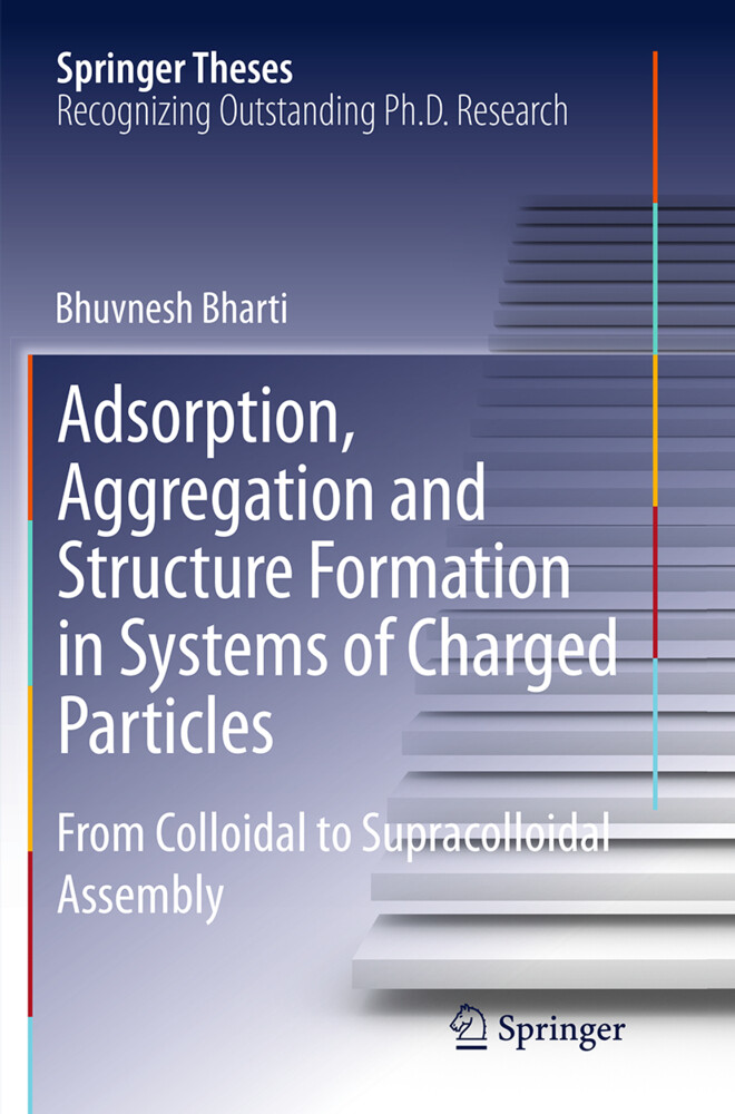 Adsorption Aggregation and Structure Formation in Systems of Charged Particles