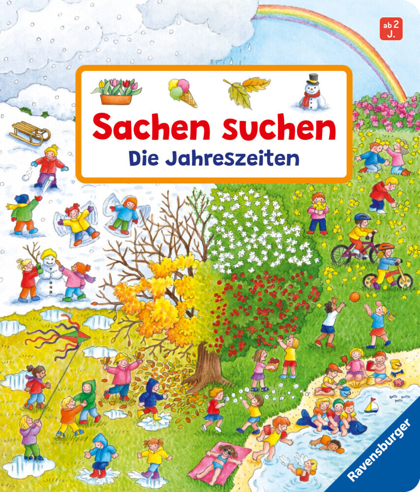 Image of Ravensburger Kinderbuch "Sachen suchen - Die Jahreszeiten"