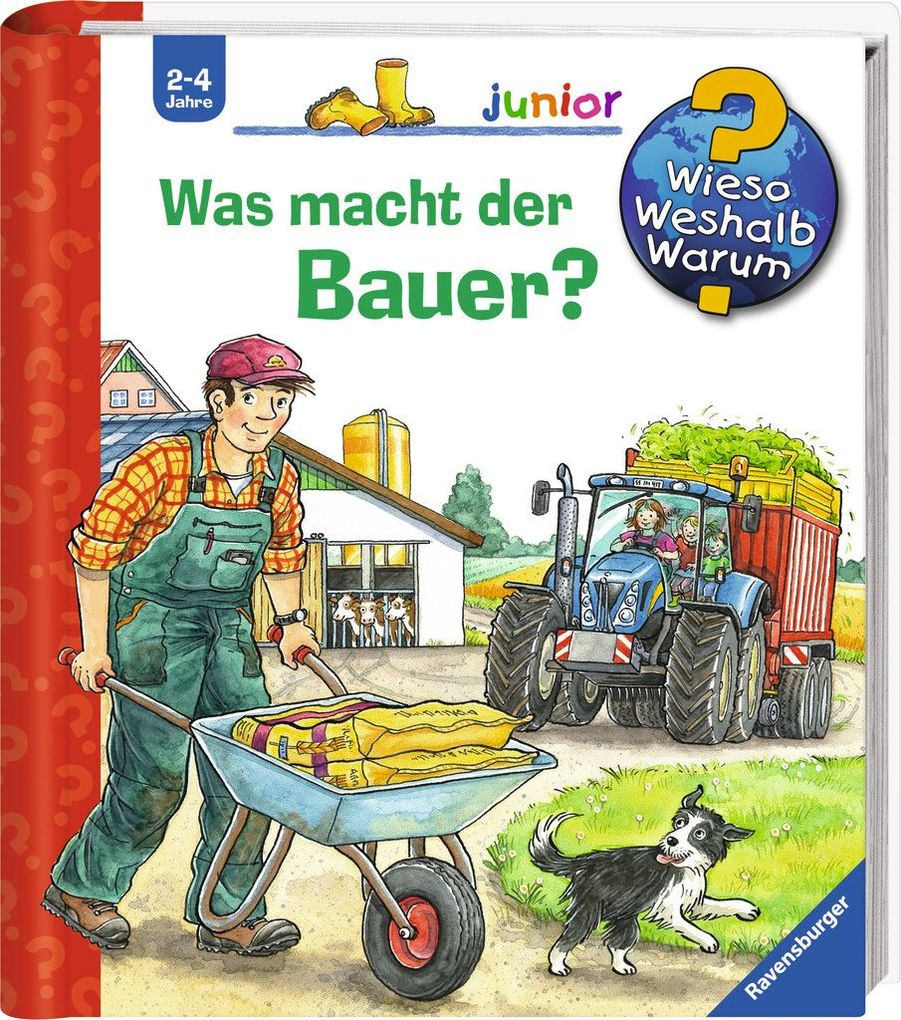 Image of Ravensburger WWW Junior: Was macht der Bauer?