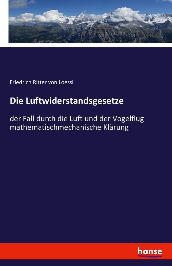 Die Luftwiderstandsgesetze