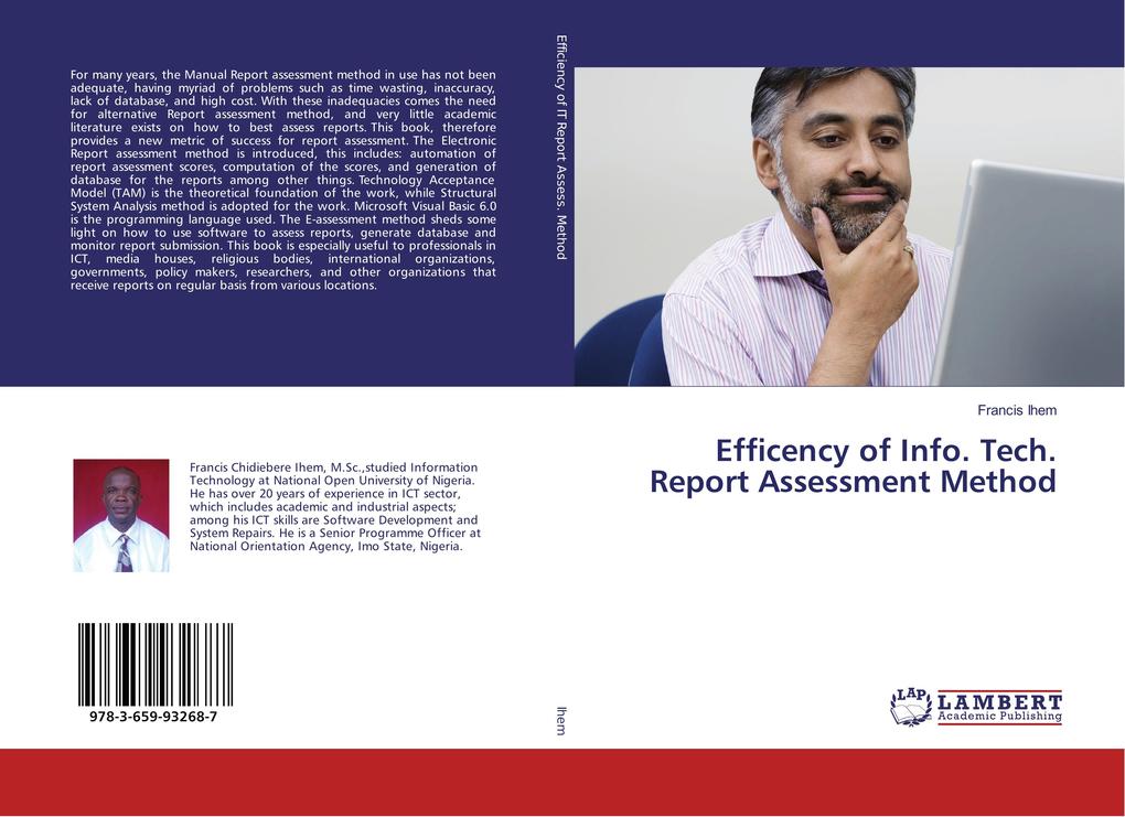 Efficency of Info. Tech. Report Assessment Method