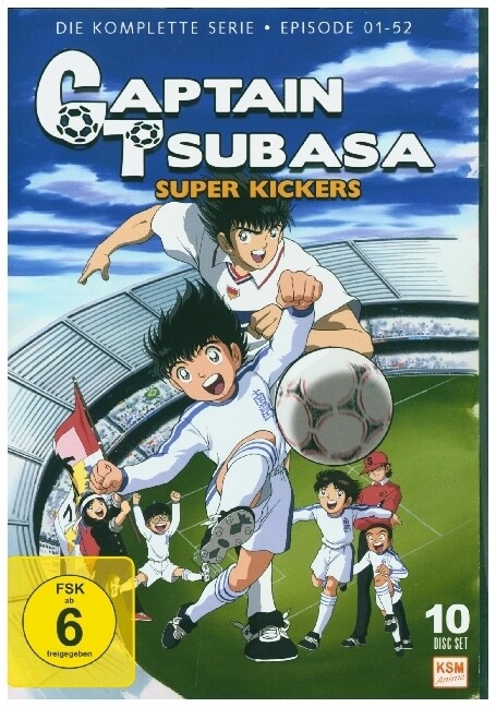 Captain Tsubasa - Super Kickers - Gesamtedition 10 DVD-Video