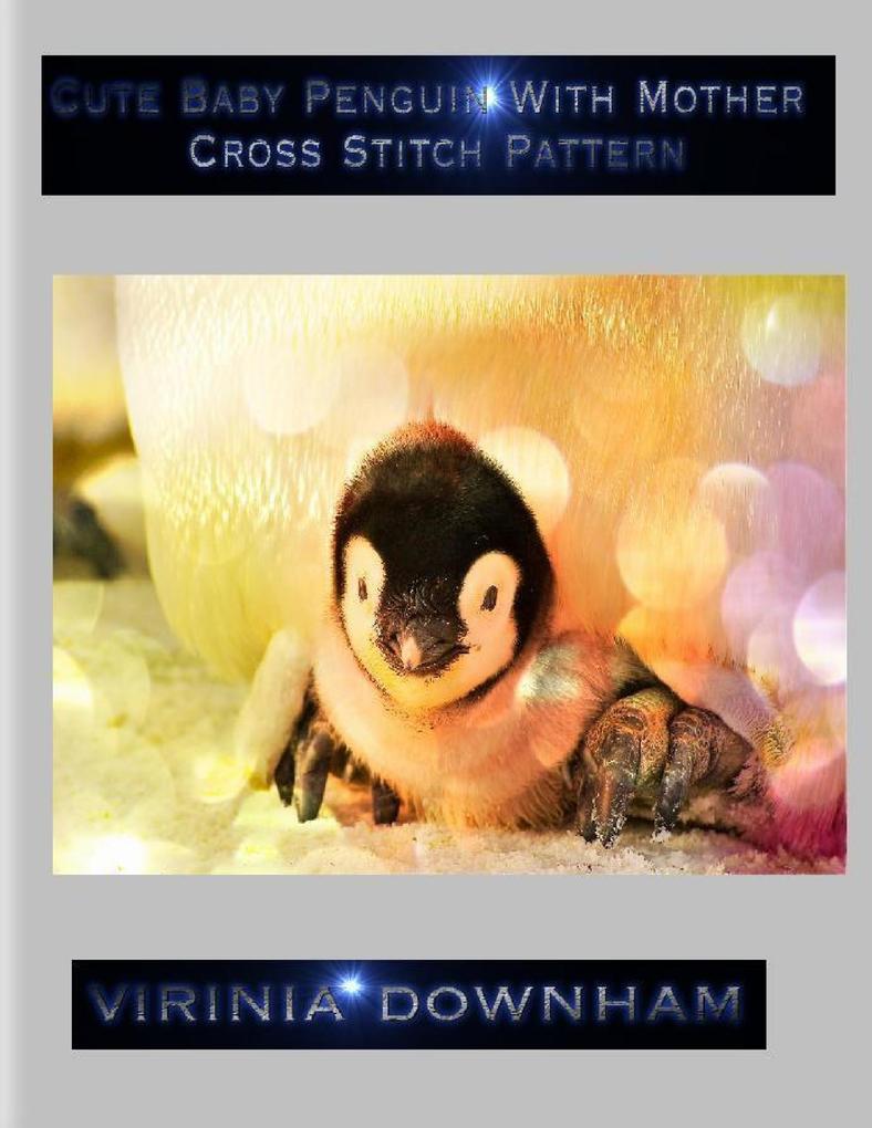 Cute Baby Penguin With Mother Cross Stitch Pattern