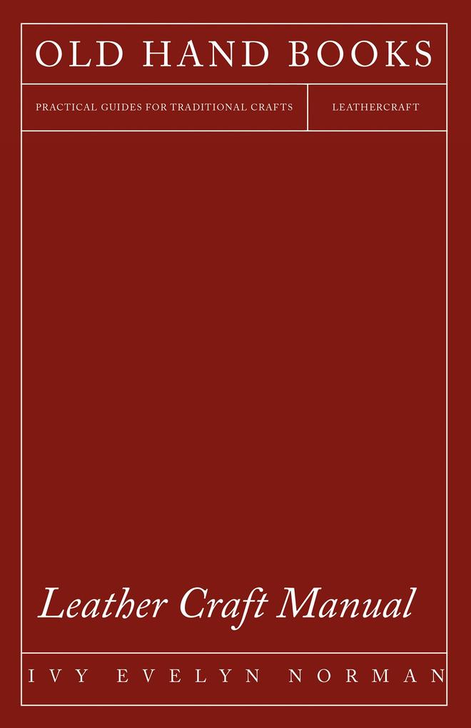 Leather Craft Manual
