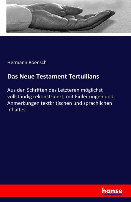 Das Neue Testament Tertullians