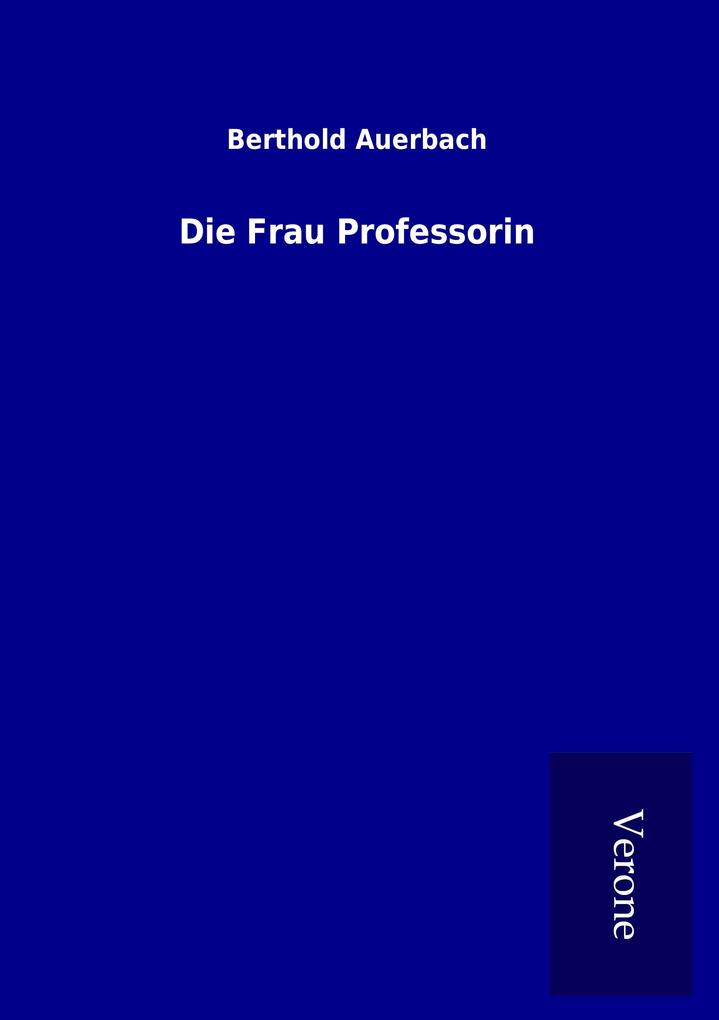Image of Die Frau Professorin