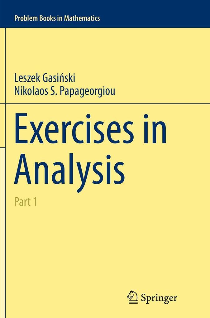 Exercises in Analysis