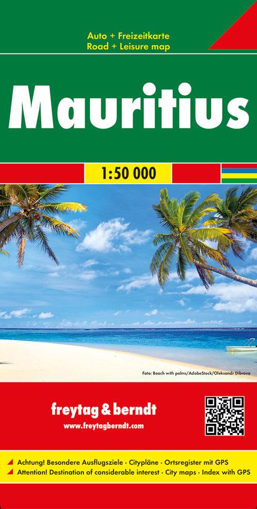 Mauritius - Rodrigues Autokarte 1:50.000