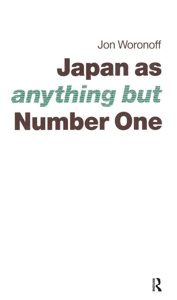Japan as (Anything but) Number One