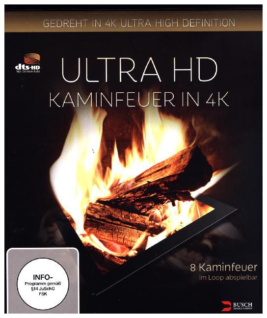 Kaminfeuer in 4K