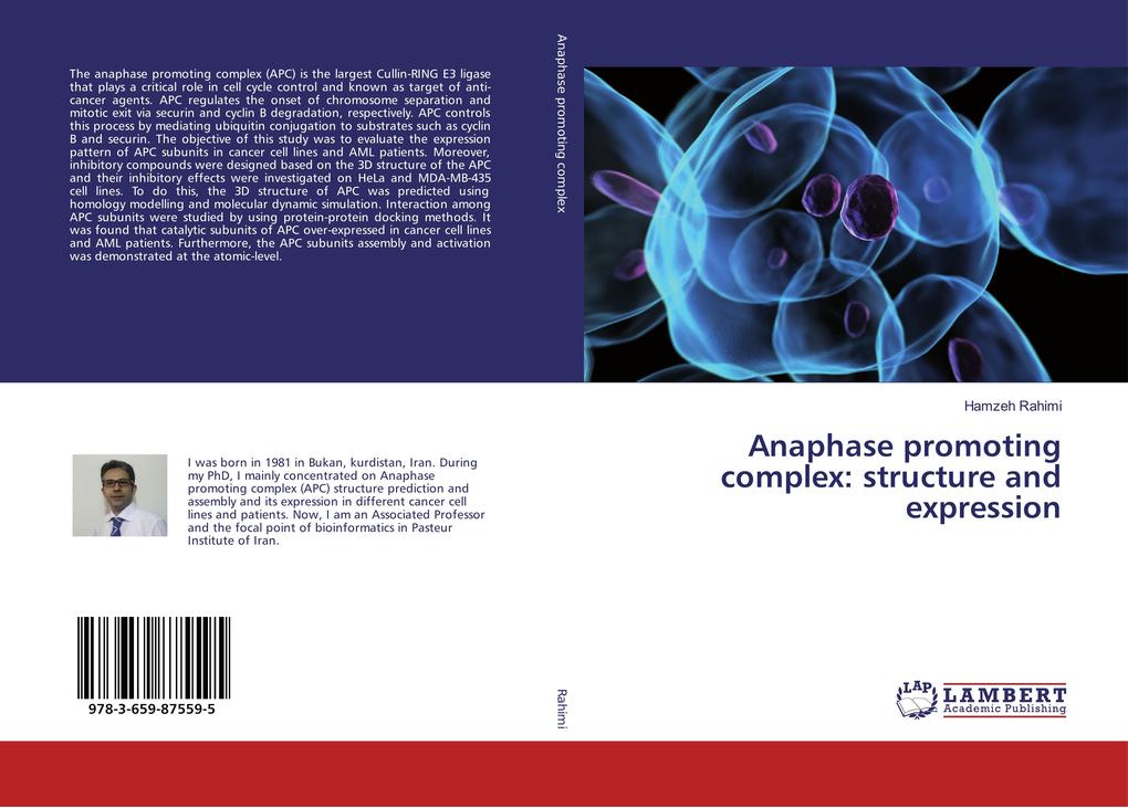 Anaphase promoting complex: structure and expression
