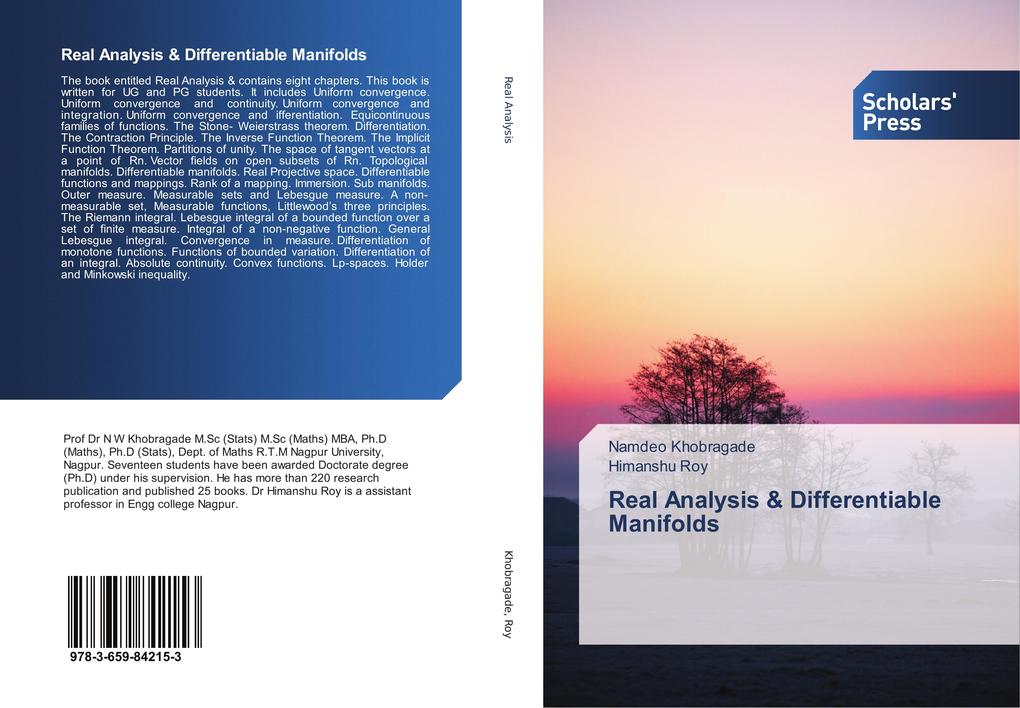 Real Analysis & Differentiable Manifolds