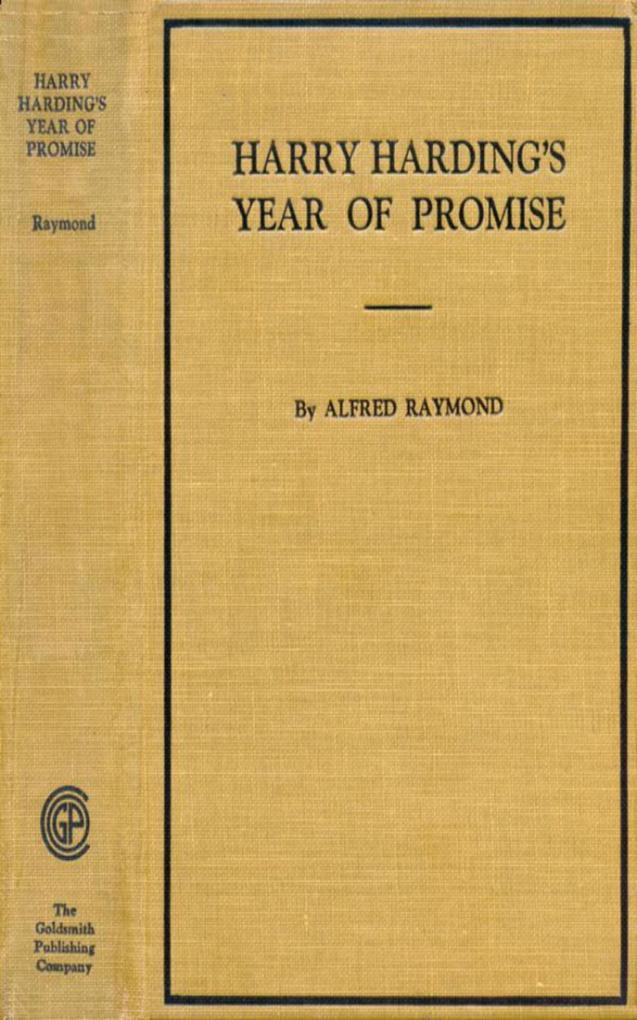 Harry Harding‘s Year of Promise